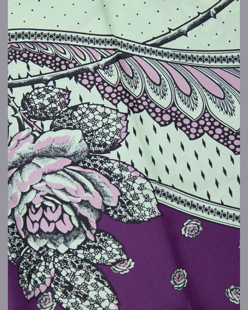 Gucci Green Silk Pant Glam Steals