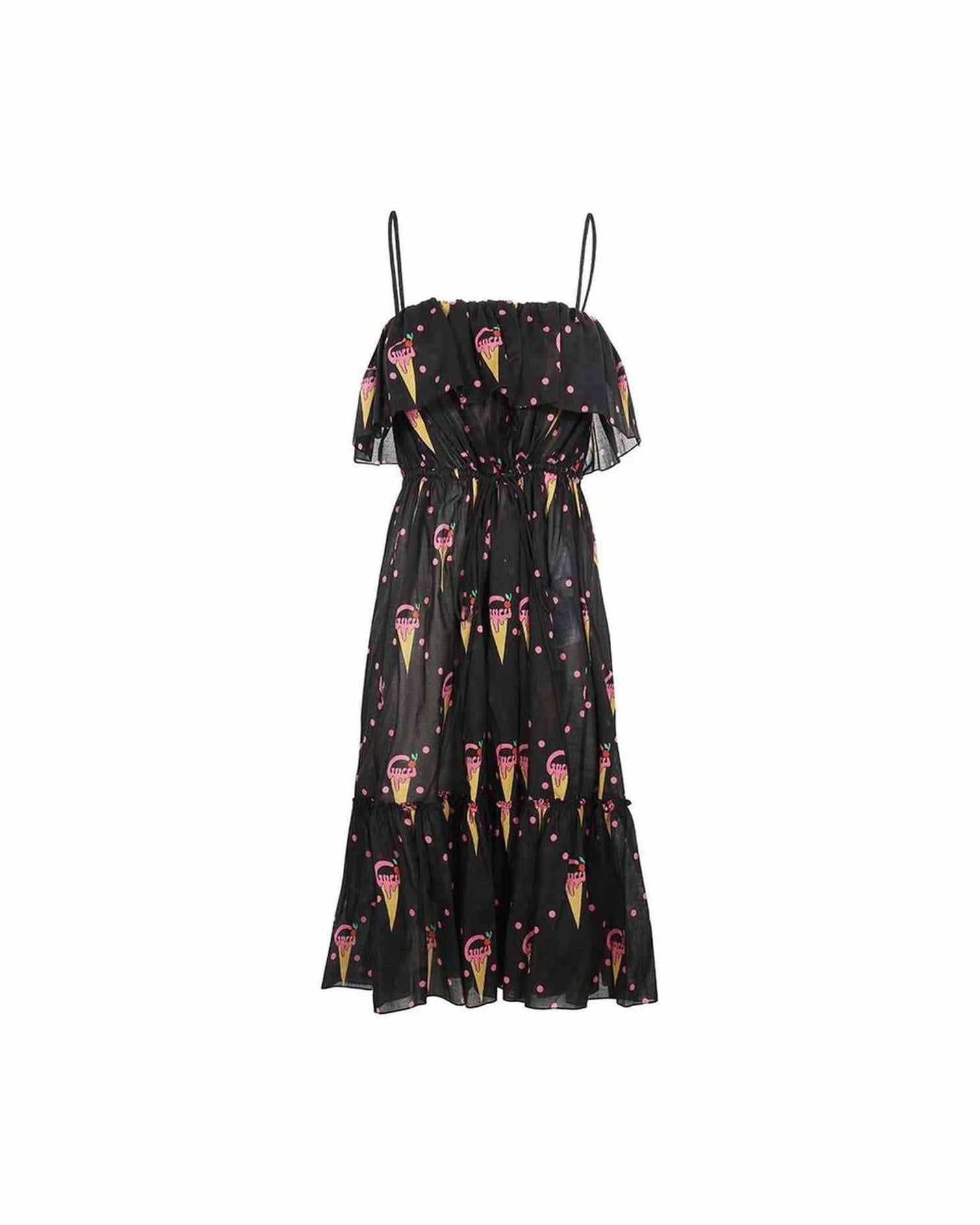 Gucci Ice Cream Print Dress Glam Steals
