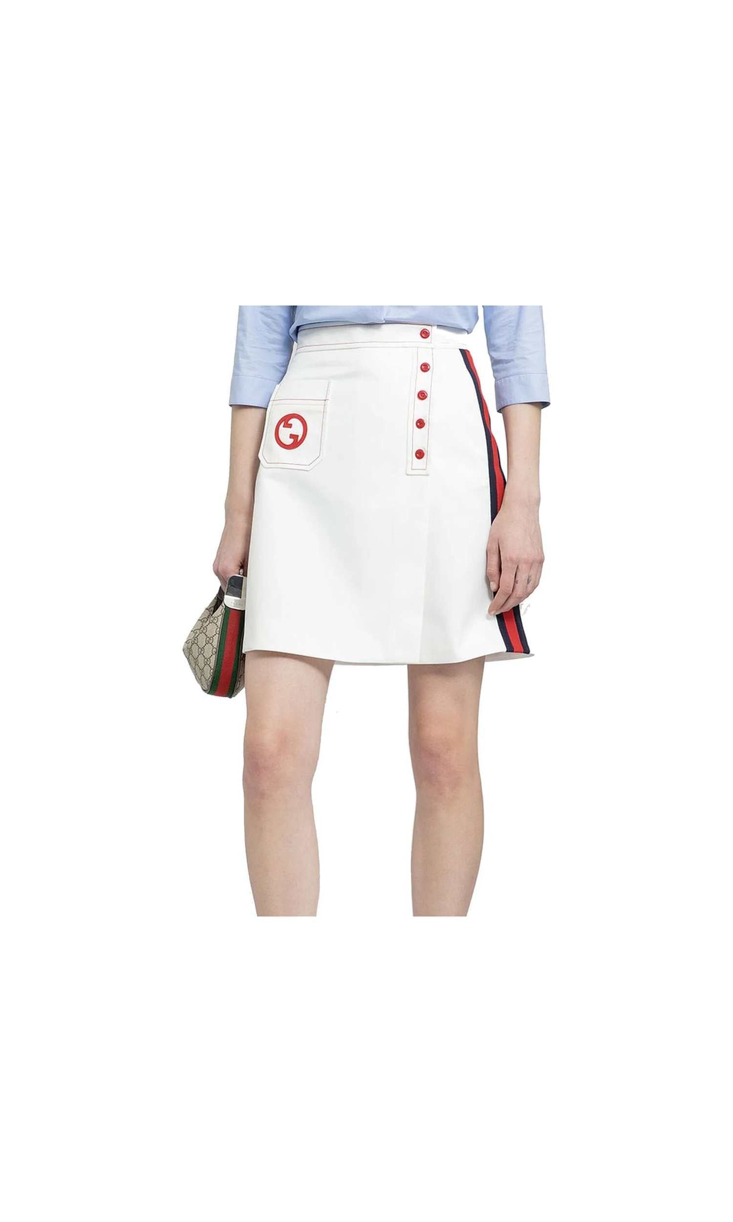 Gucci Interlocking G A Line Skirt Glam Steals