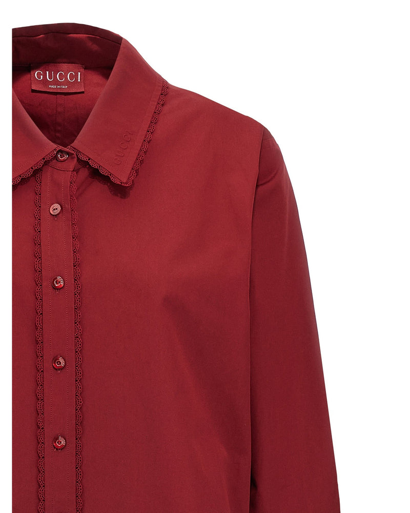 Gucci Lacing Shirt Glam Steals