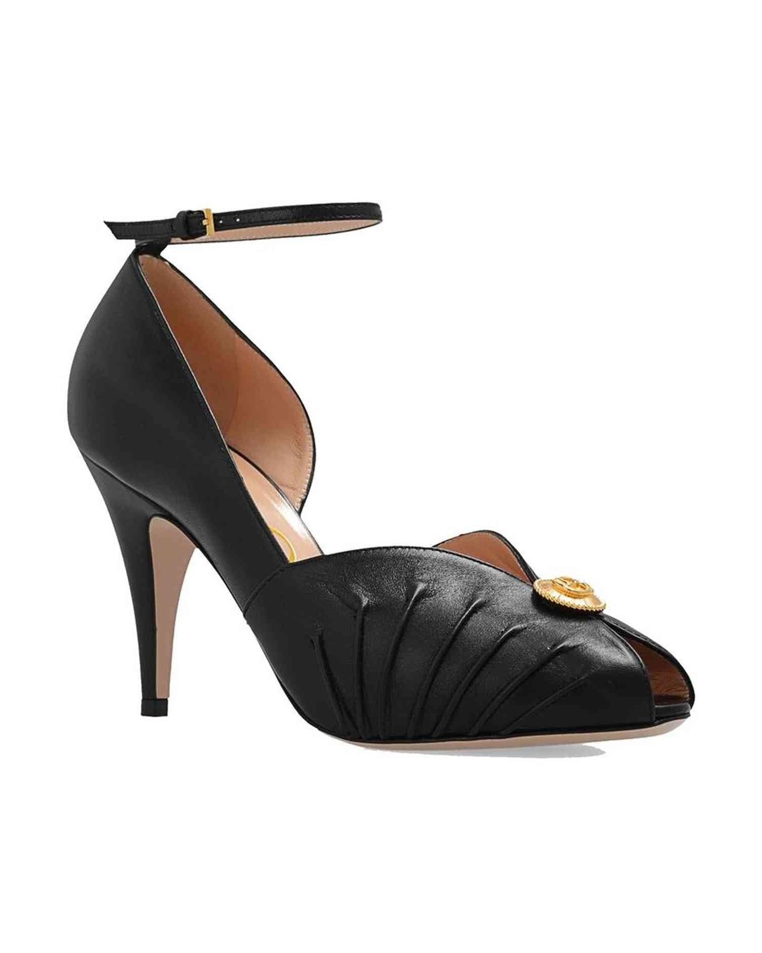 Gucci Leather Pumps Glam Steals