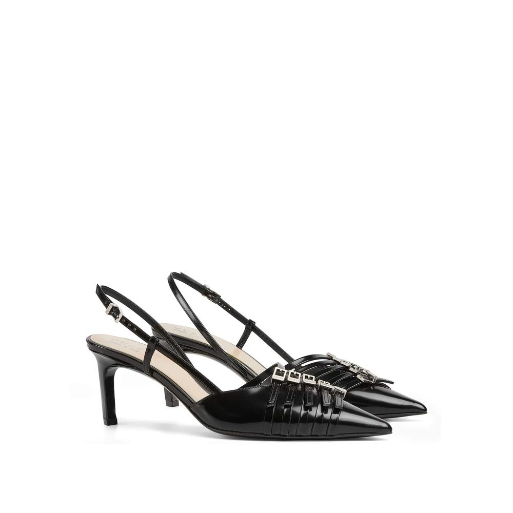 Gucci Leather Slingback Pumps Glam Steals