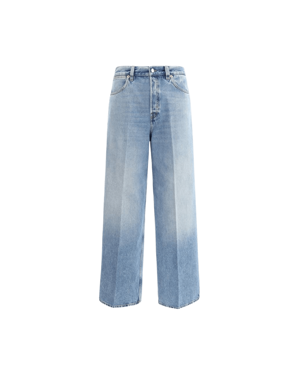 Gucci Light Blue Cotton Denim Jeans