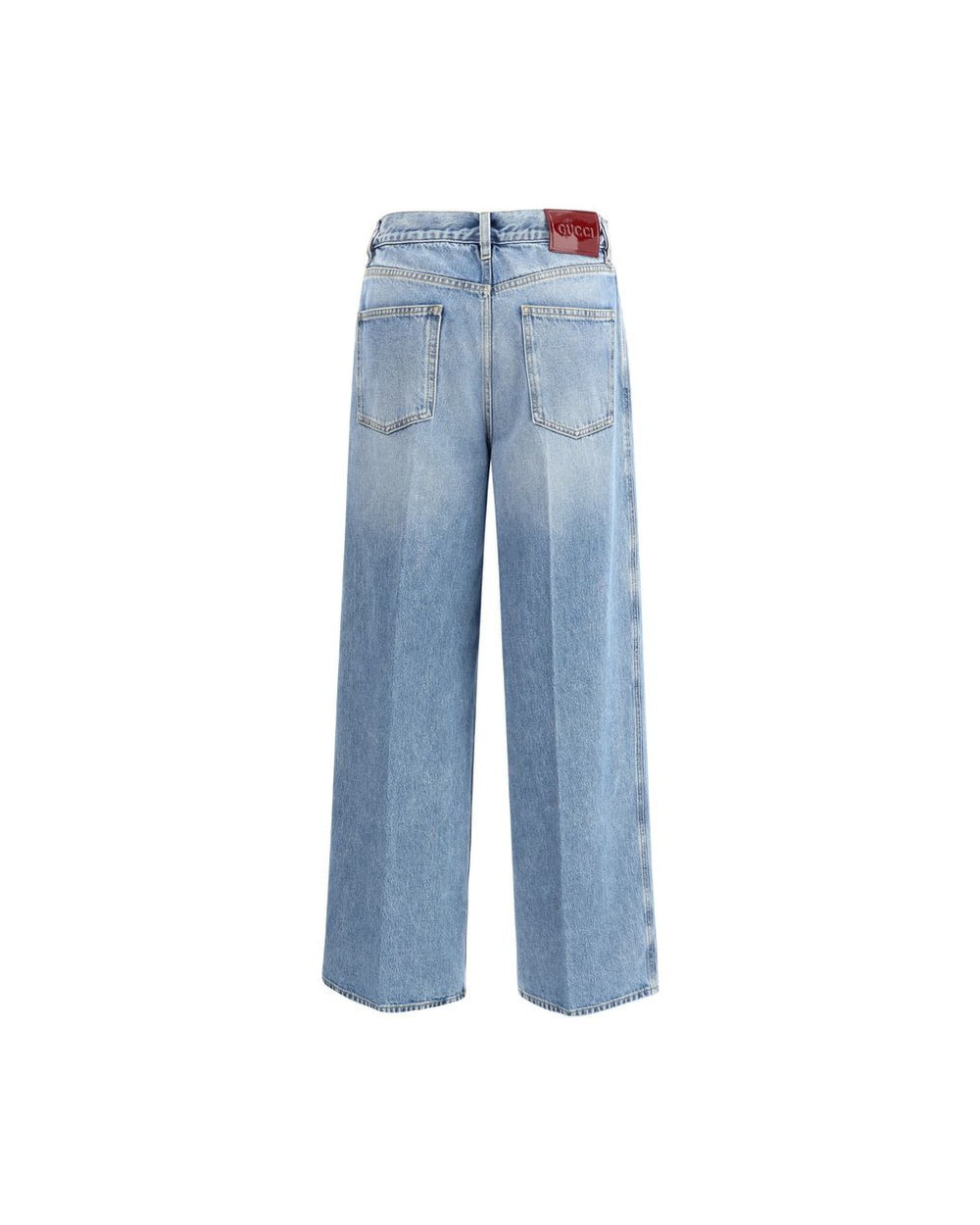 Gucci Light Blue Cotton Denim Jeans