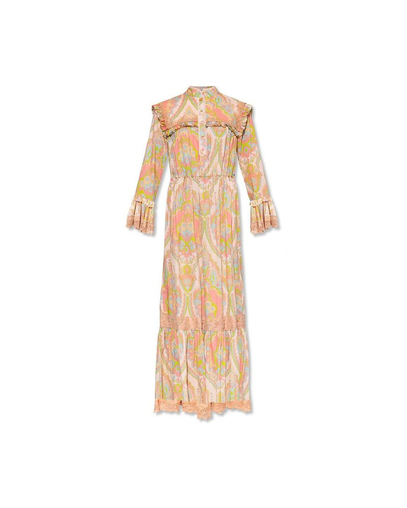 Gucci Multicolor Cotton Casual Dress Glam Steals