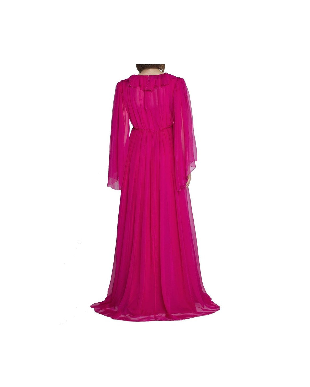 Gucci Multicolor Silk Dress Glam Steals