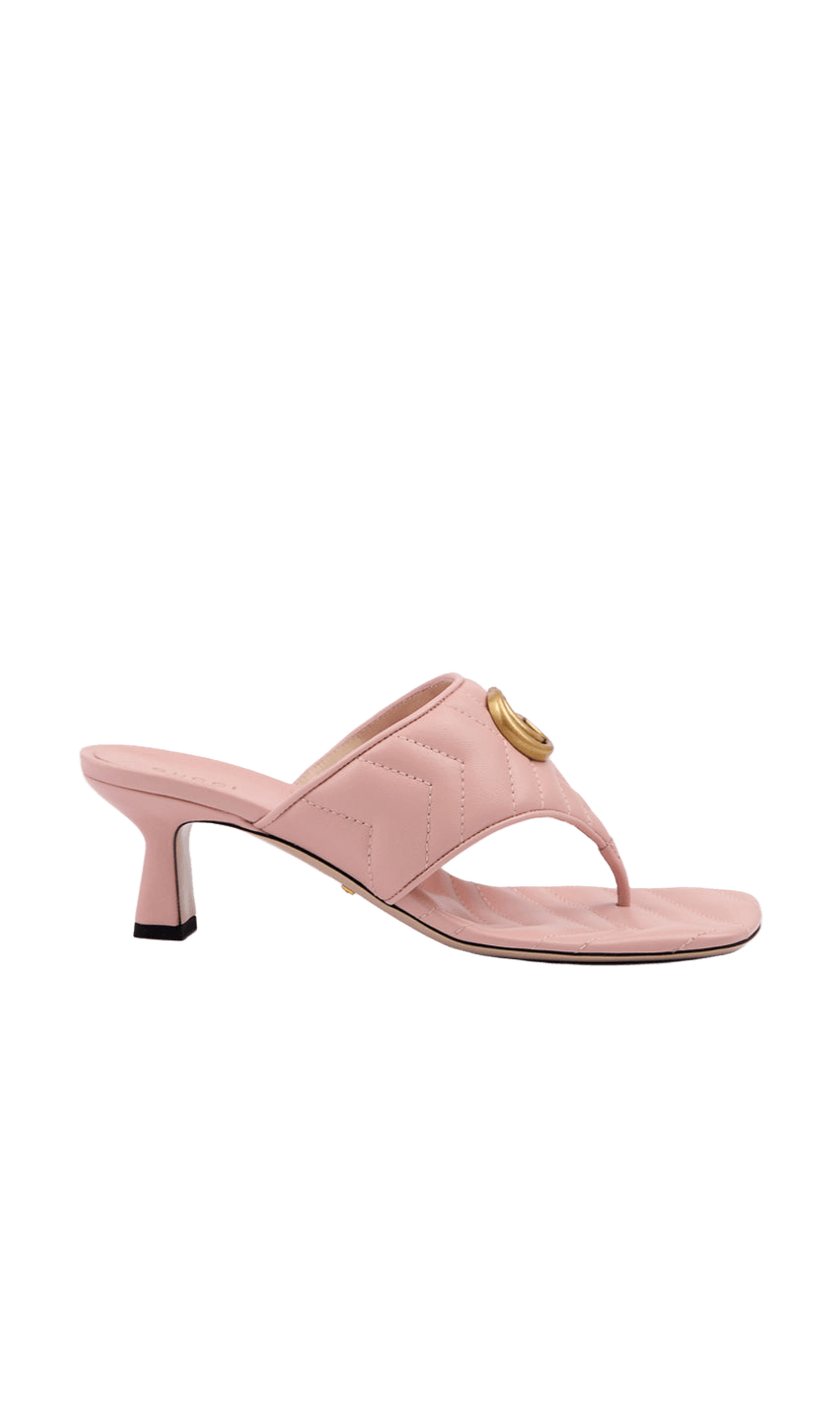 Gucci Pink Leather Mystic Nappa Charlotte Sandals Glam Steals