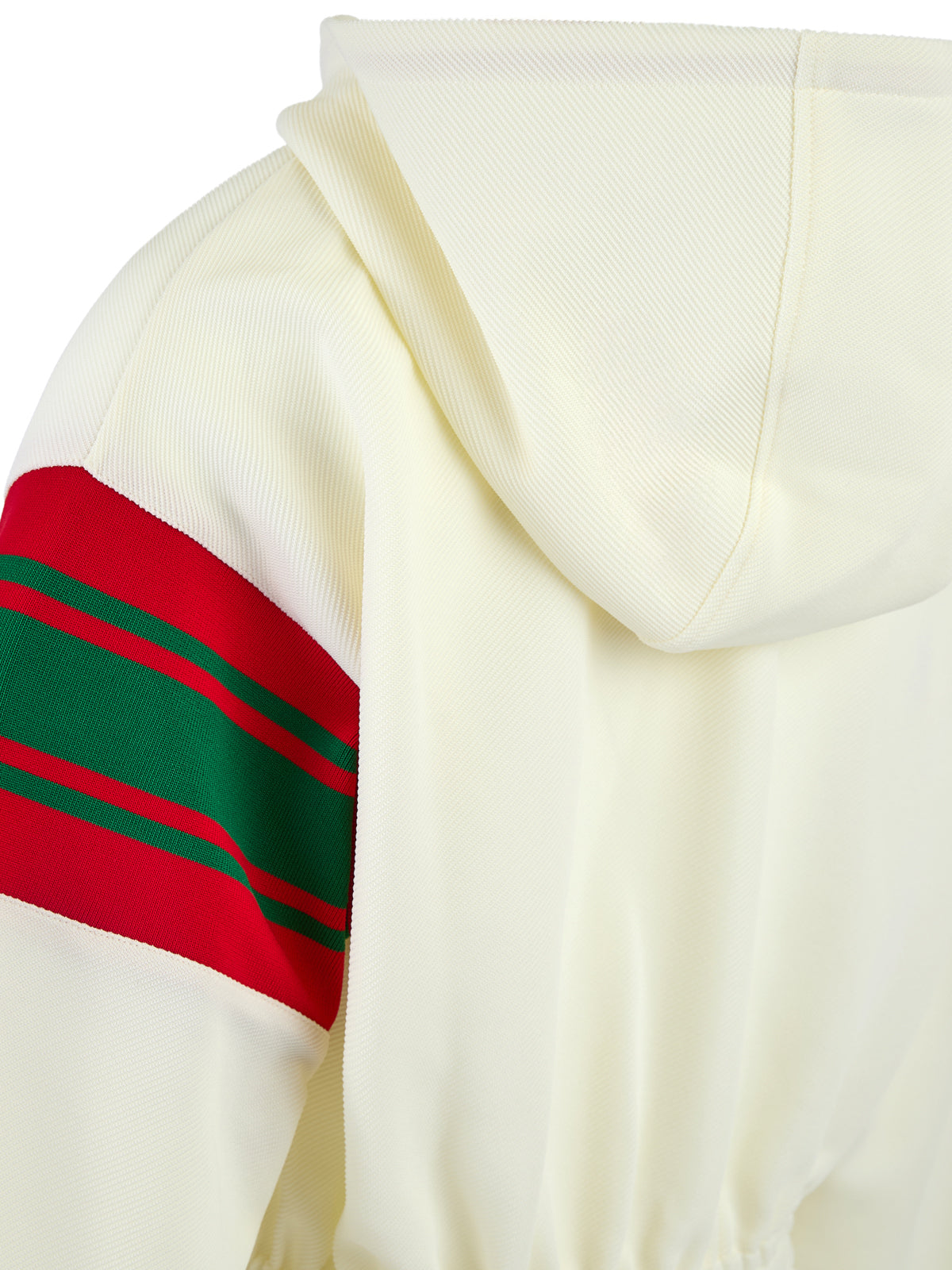 Gucci Polyester Cream Hooded Logo Sweatsuit Glam Steals