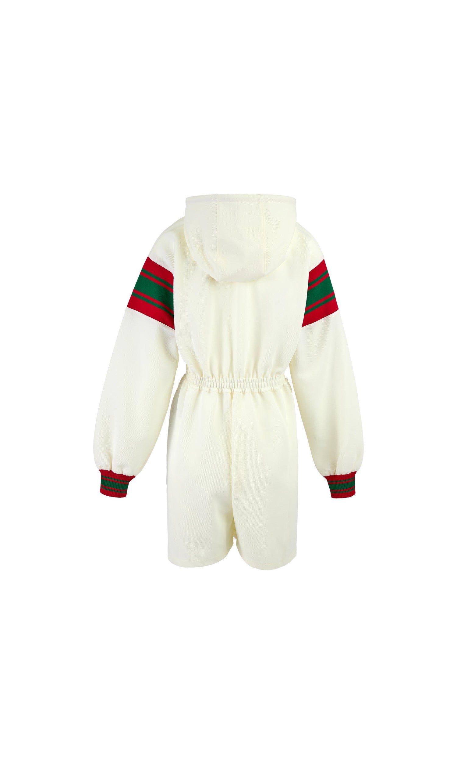 Gucci Polyester Cream Hooded Logo Sweatsuit Glam Steals