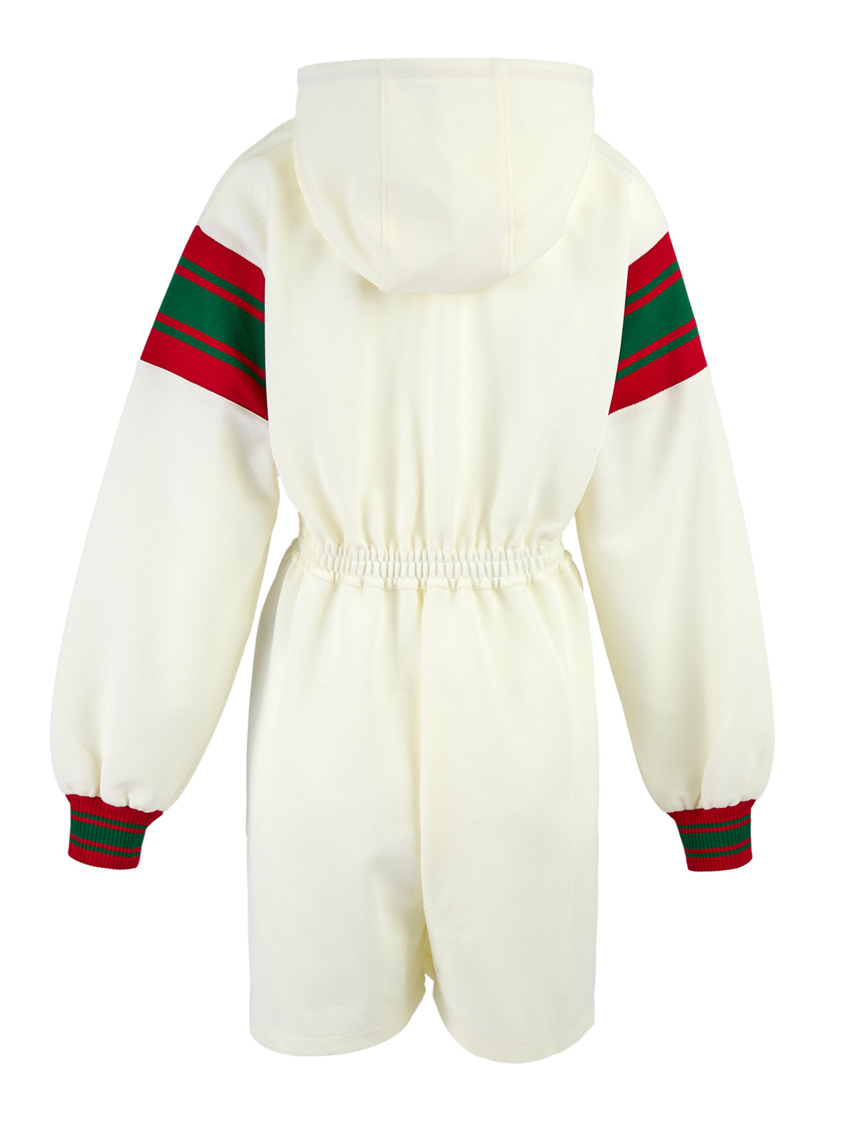 Gucci Polyester Cream Hooded Logo Sweatsuit Glam Steals