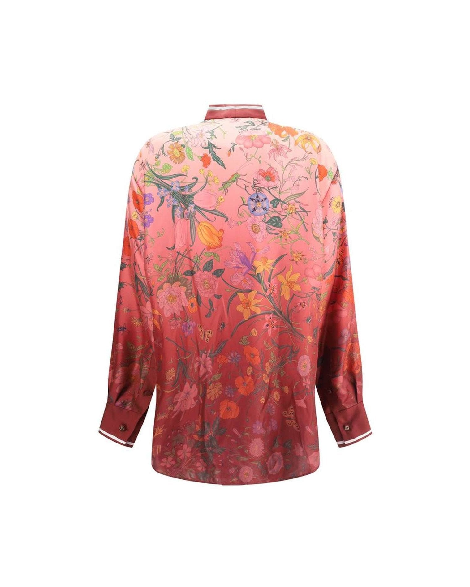 Gucci Silk Floral Shirt Glam Steals