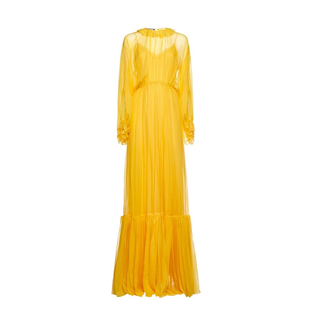 Gucci Silk Long Dress Glam Steals