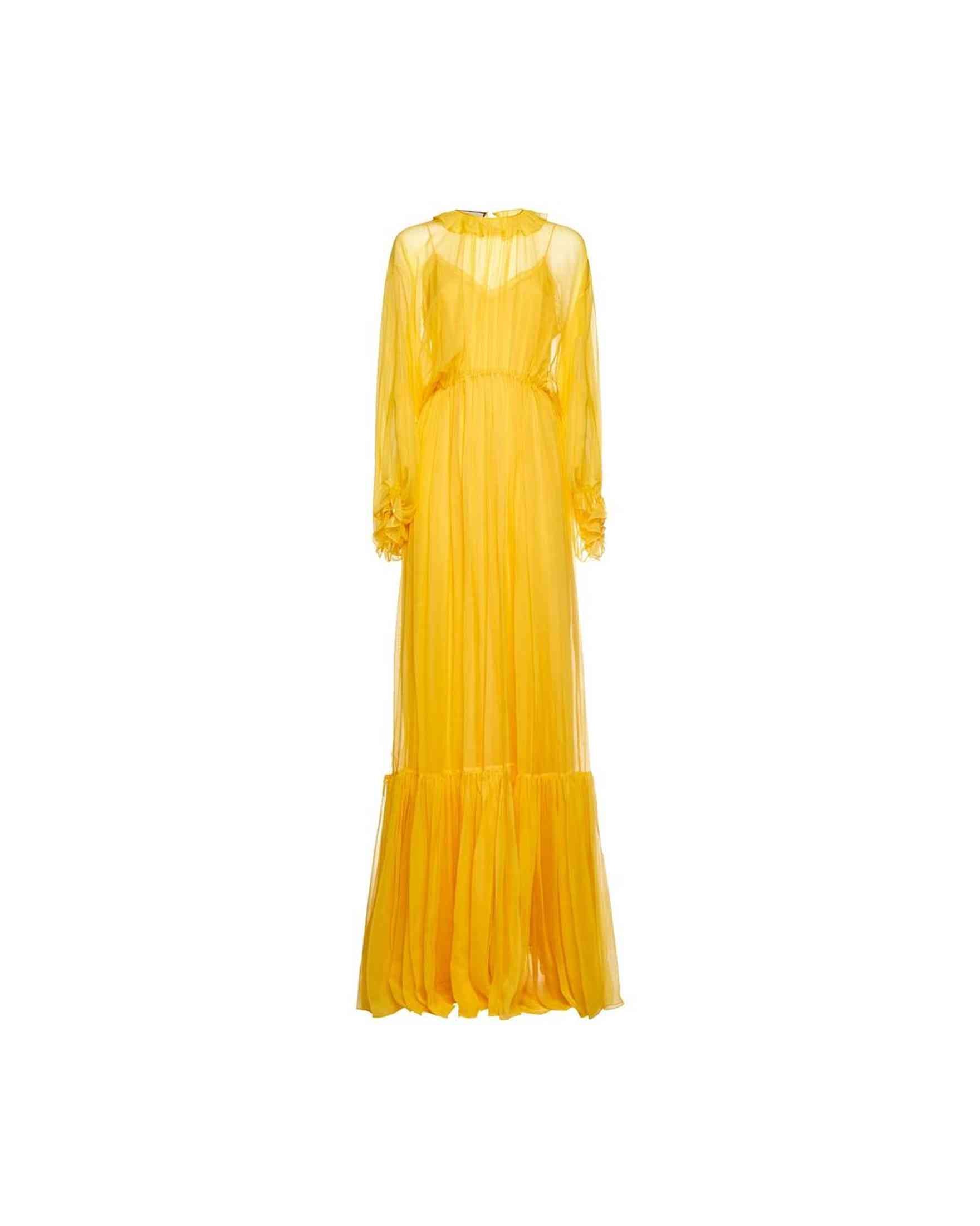 Gucci Silk Long Dress Glam Steals