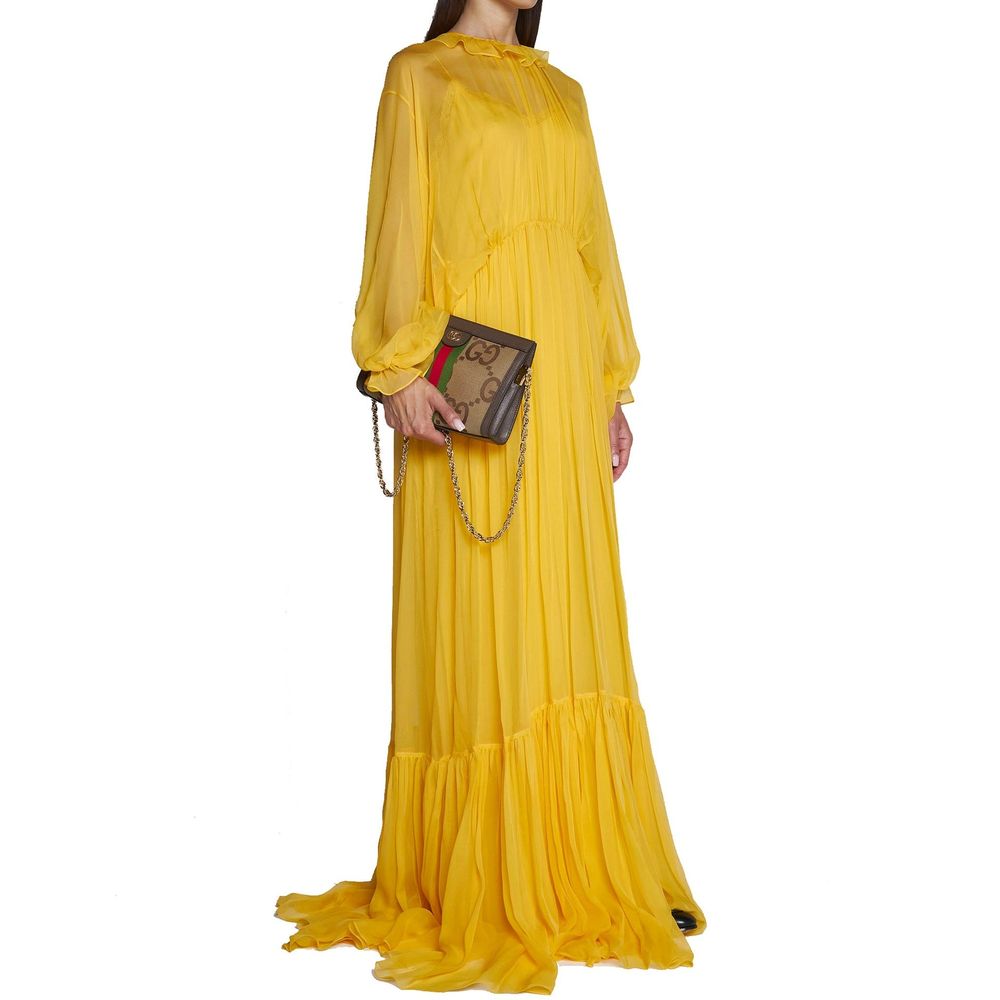 Gucci Silk Long Dress Glam Steals