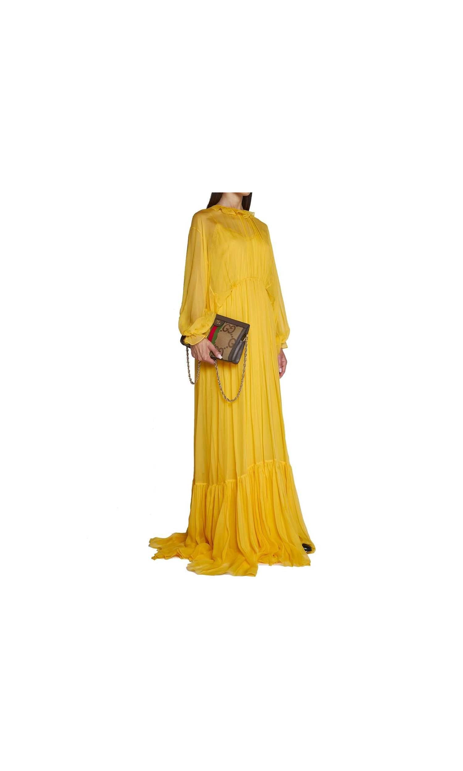 Gucci Silk Long Dress Glam Steals