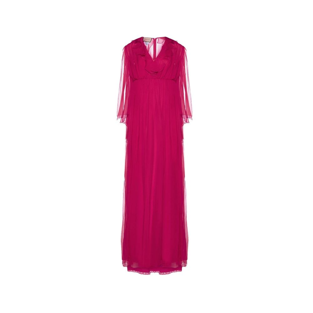 Gucci Silk Midi Dress Glam Steals