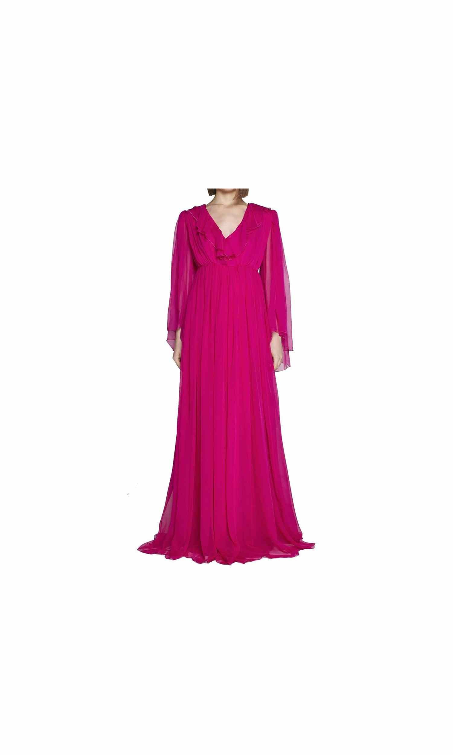 Gucci Silk Midi Dress Glam Steals
