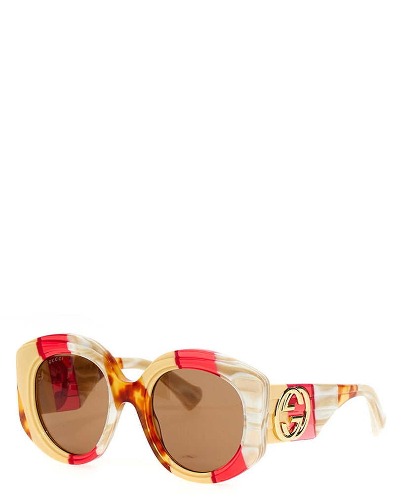 Gucci Tricolor Sunglasses Glam Steals