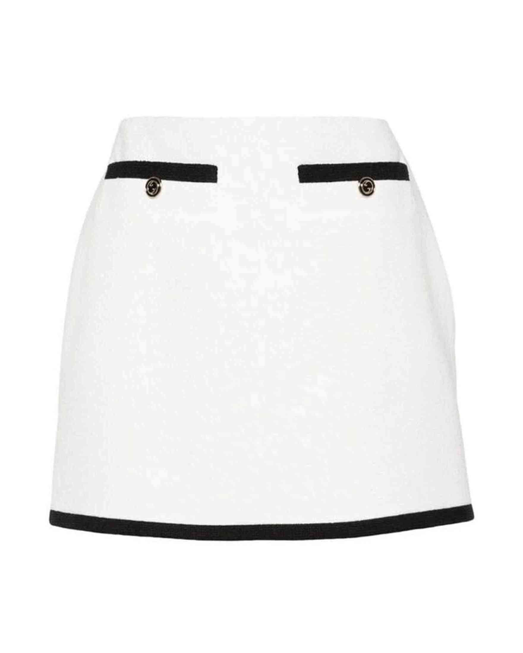 Gucci Tweed Mini Skirt Glam Steals