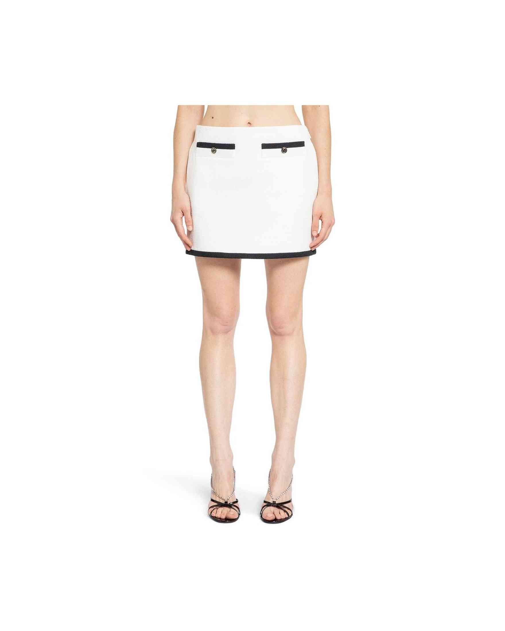 Gucci Tweed Mini Skirt Glam Steals