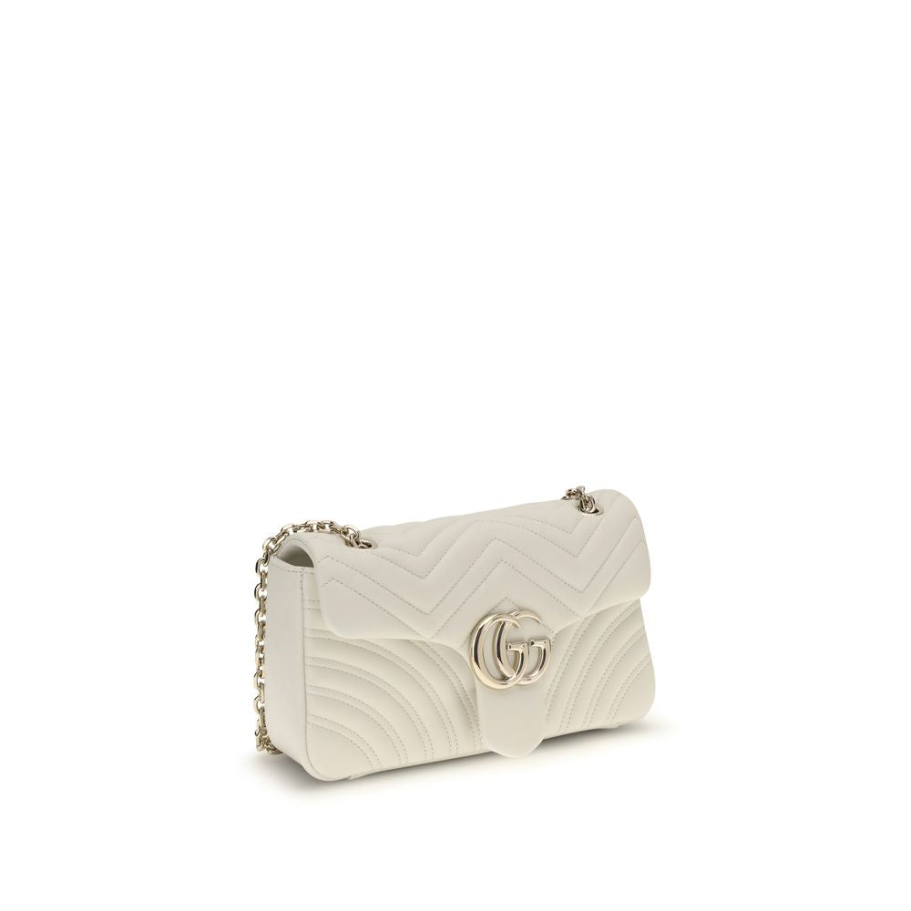 Gucci White Calf Leather Bos Taurus Handbag Glam Steals