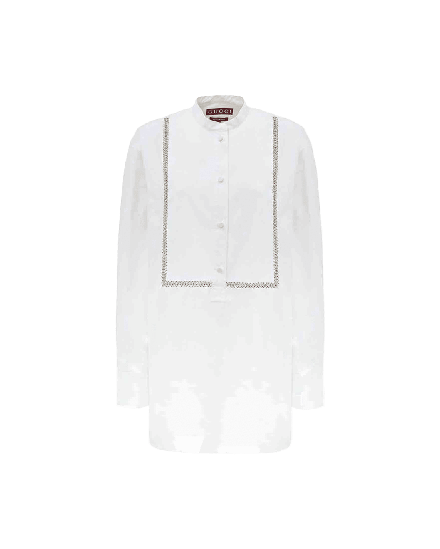 Gucci White Cotton Shirt Glam Steals