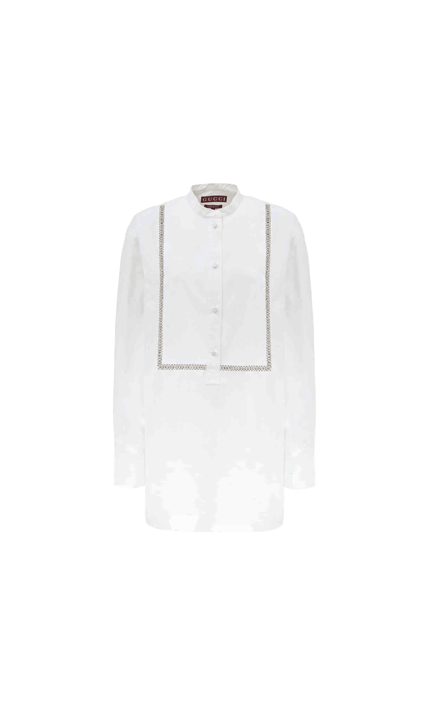 Gucci White Cotton Shirt Glam Steals