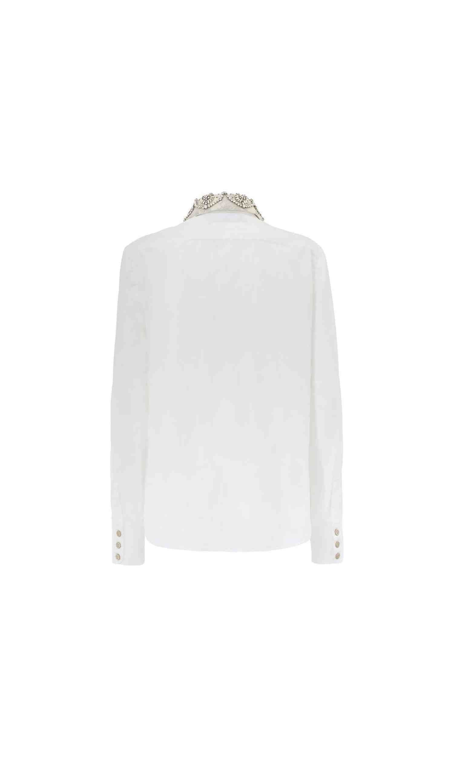 Gucci White Cotton Shirt Glam Steals