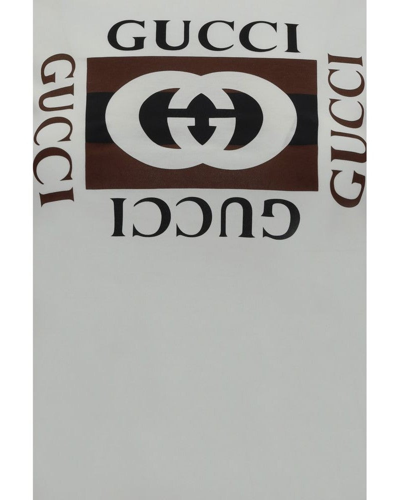 Gucci White Cotton T-shirt Glam Steals