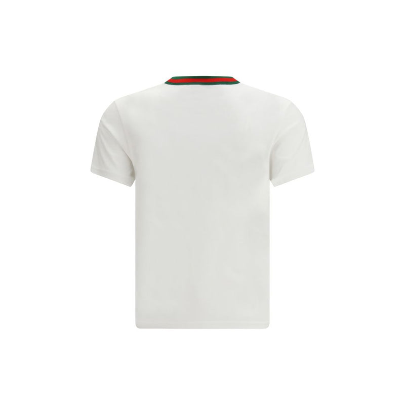 Gucci White Cotton T-shirt Glam Steals