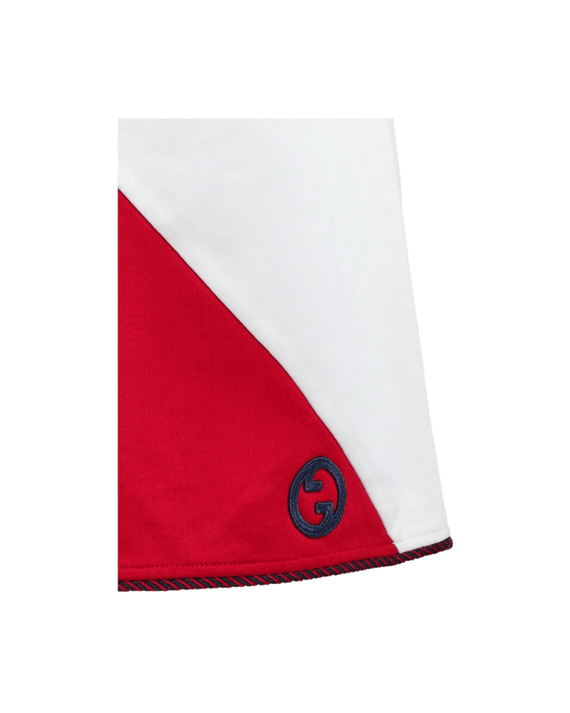 Gucci Polyester White And Cotton Short Dress Glam Steals