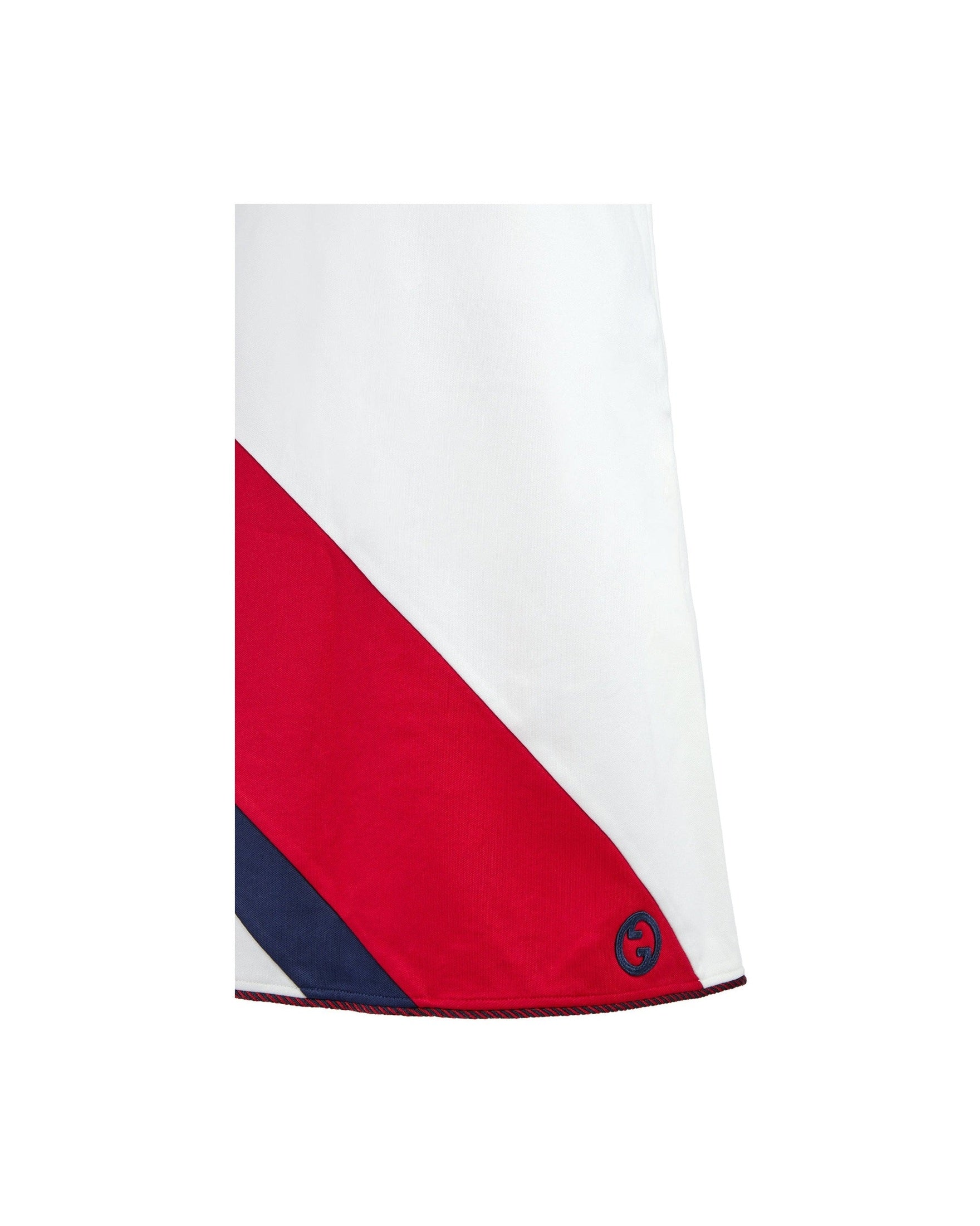 Gucci White Polyester And Cotton Short Dress Glam Steals
