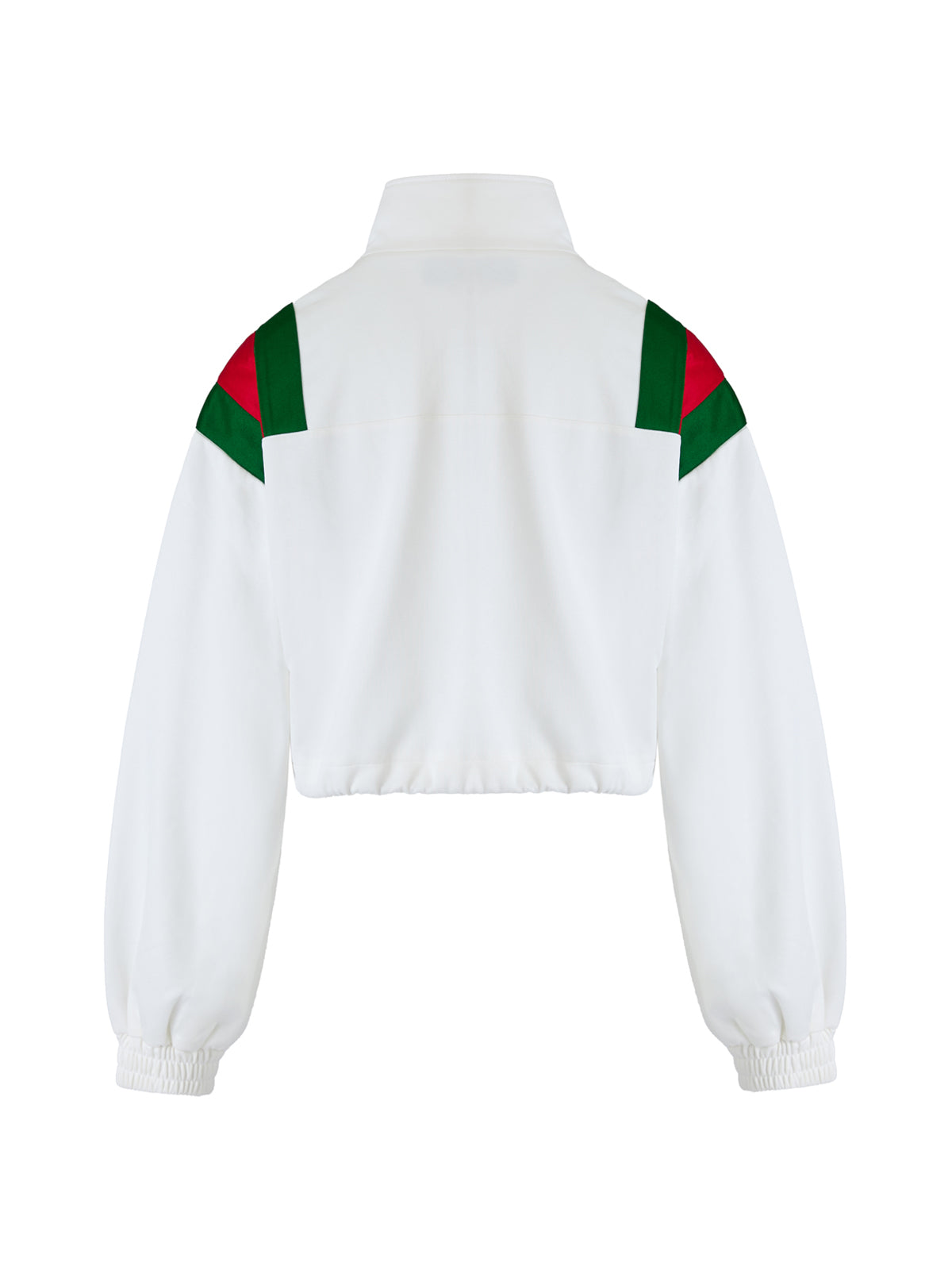 Gucci White Polyester Logo Sweat-Shirt Glam Steals