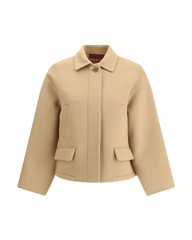 Gucci Zipped Wool Caban Glam Steals