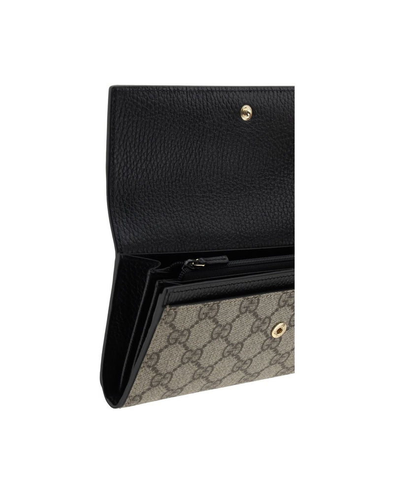 GucciCalf Leather Bos Taurus Wallet Glam Steals