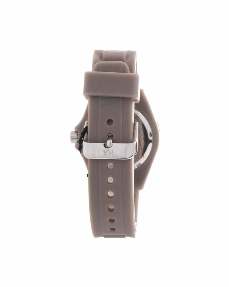 Haurex Brown Rubber Watch Glam Steals