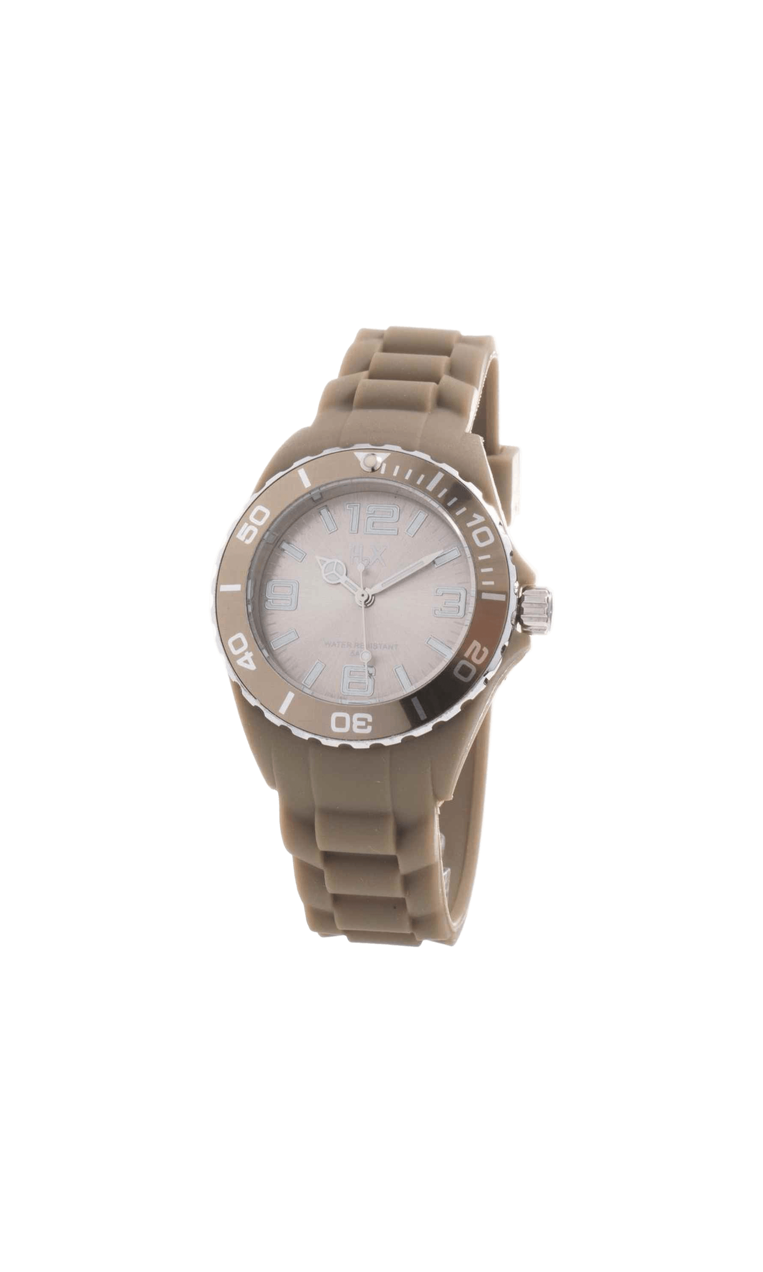 Haurex Brown Rubber Watch Glam Steals