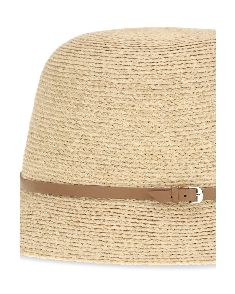 Helen Kaminski Beige Raffia Hat 