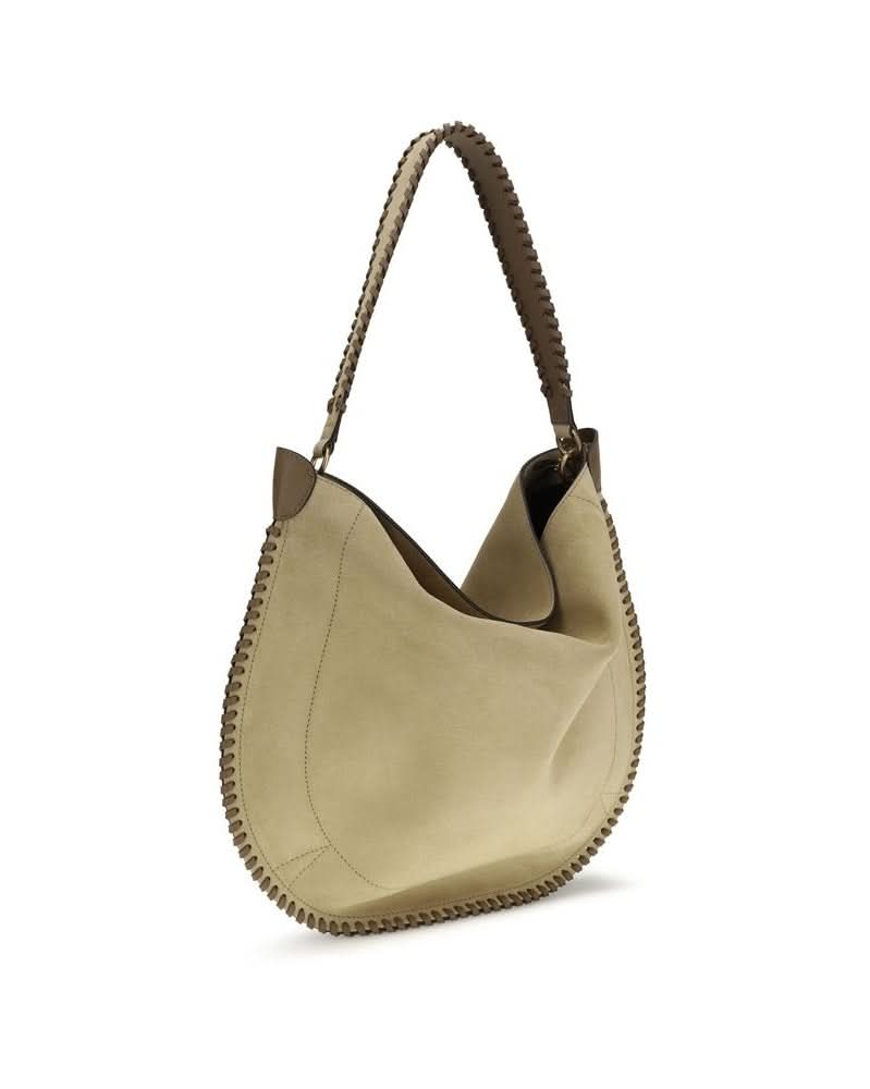 Isabel Marant Beige Calf Leather Bos Taurus Shoulder Bag 