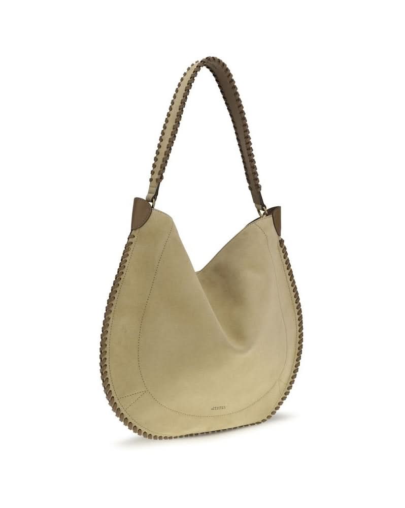 Isabel Marant Beige Calf Leather Bos Taurus Shoulder Bag 