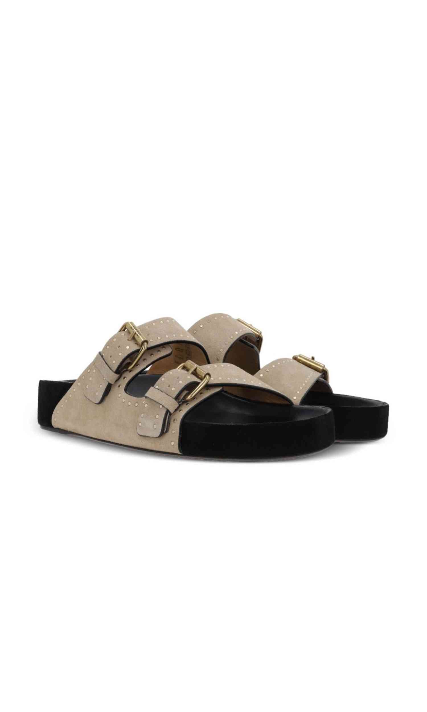 Isabel Marant Beige Sandals Glam Steals