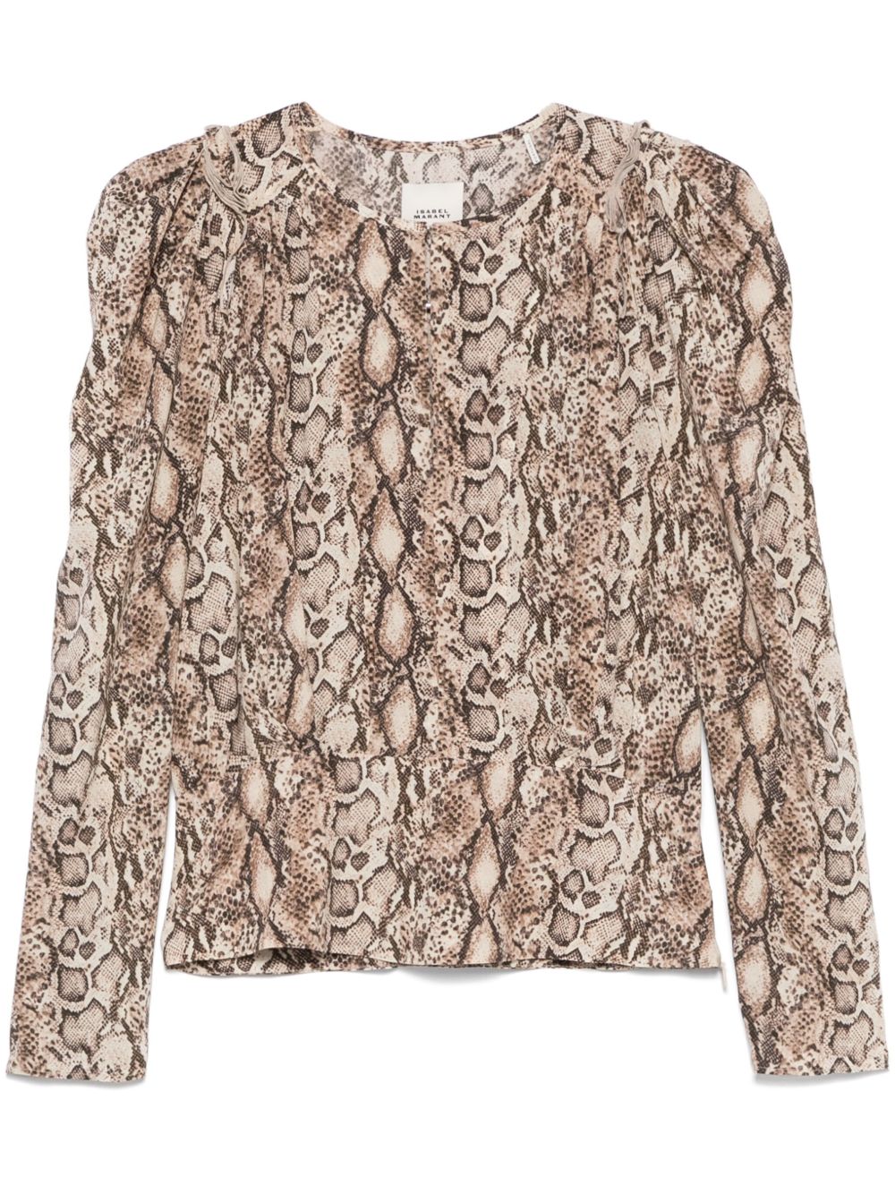 Isabel Marant Beige Top Glam Steals