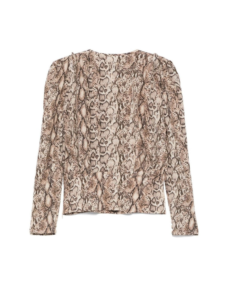 Isabel Marant Beige Top Glam Steals