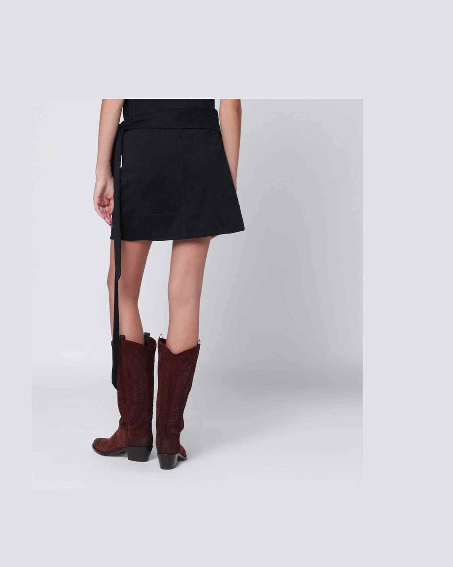 Isabel Marant Black Berenice Skirt Glam Steals