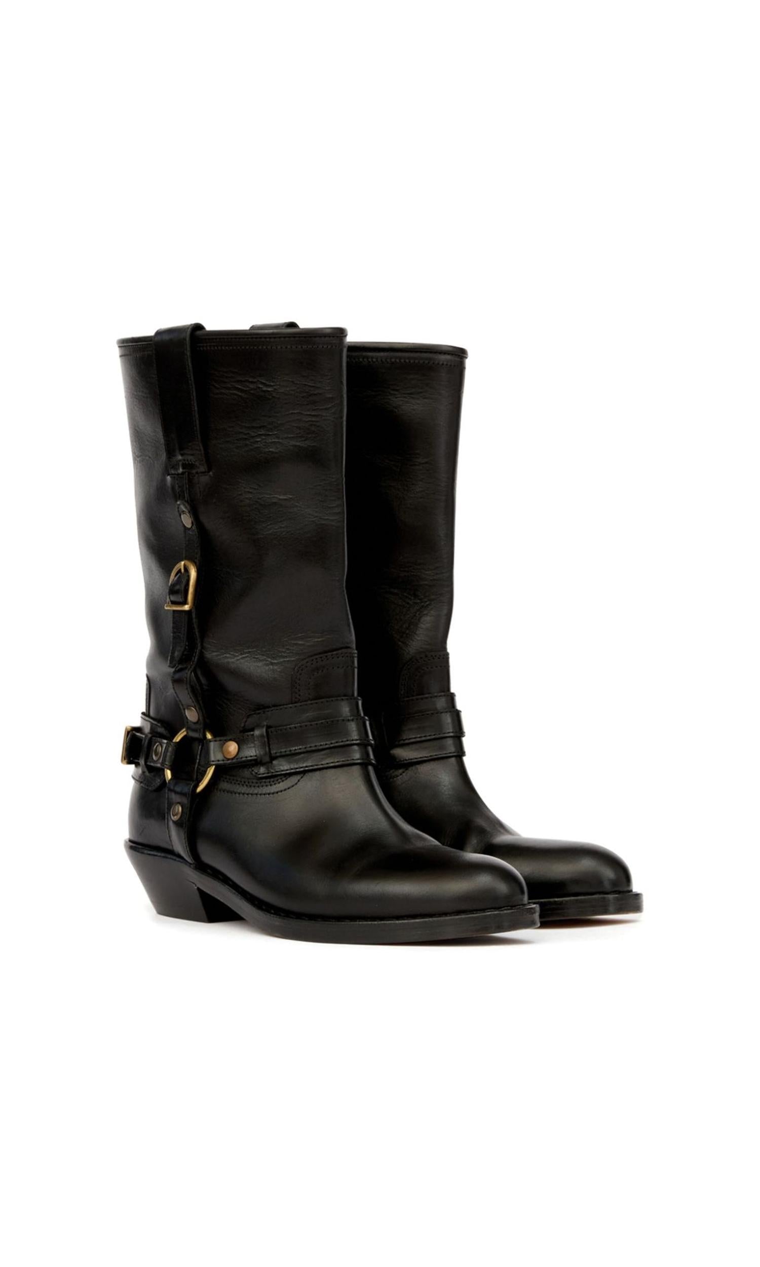 Isabel Marant Black Boots Glam Steals