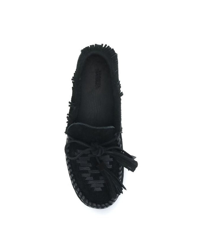 Isabel Marant Black Calf Leather Bos Taurus Slip On Loafers Glam Steals