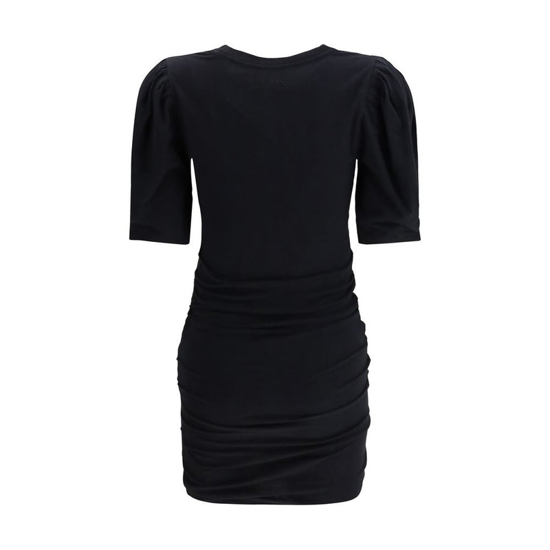 Isabel Marant Black Cotton Casual Dress Glam Steals
