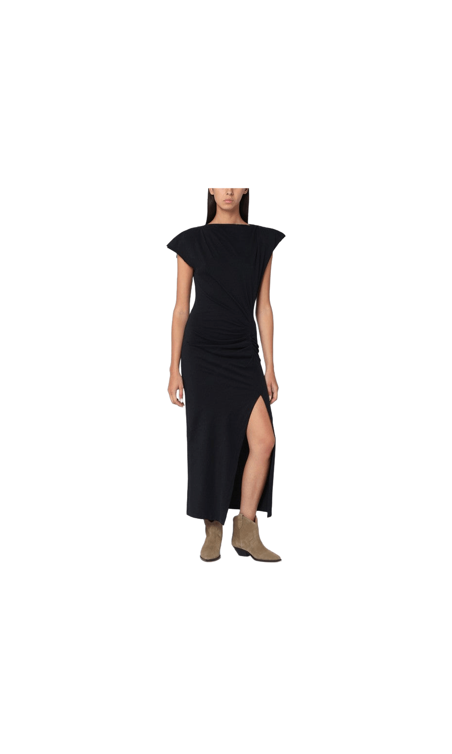 Isabel Marant Black Cotton Nadela Dress Glam Steals