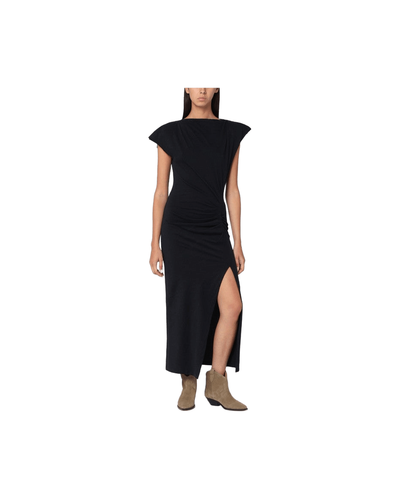Isabel Marant Black Cotton Nadela Dress Glam Steals