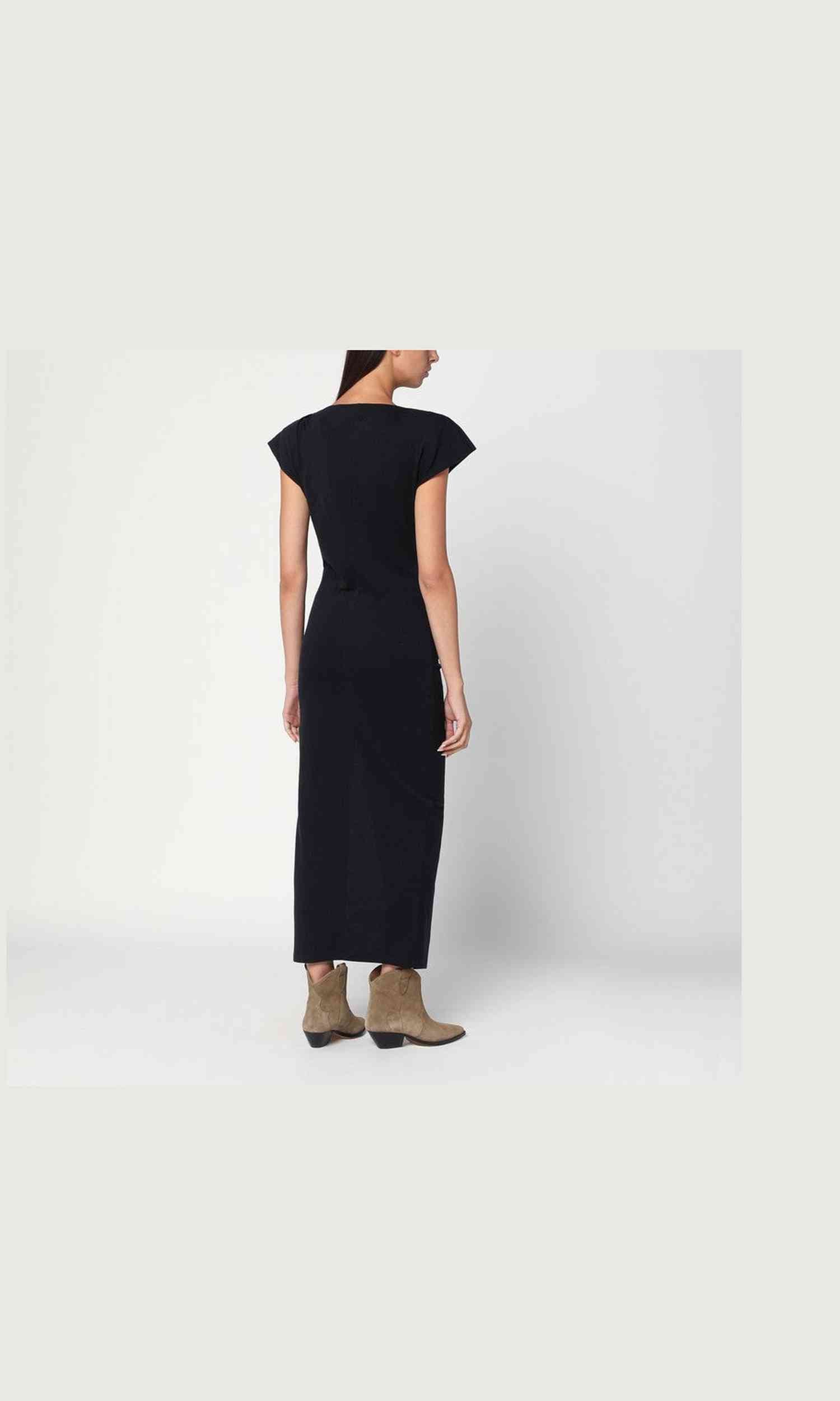Isabel Marant Black Cotton Nadela Dress Glam Steals